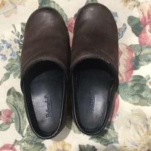Brown Clogs